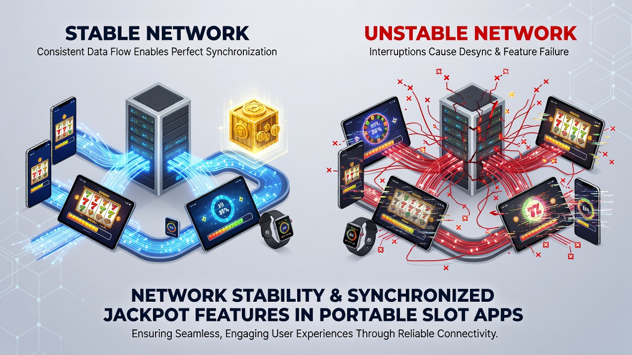 Mobile slot interface displaying synchronized jackpot counter on a smartphone screen during active gameplay