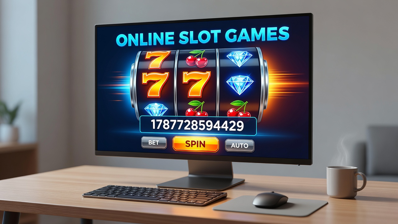 Close-up view of advanced online slot reels with animated symbols and progressive jackpot indicators